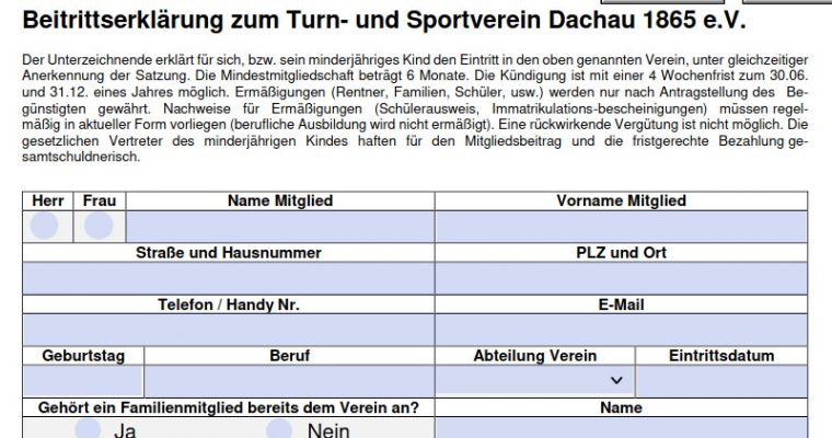 Hilfe für Vereinsbildung – Mitglieder gesucht