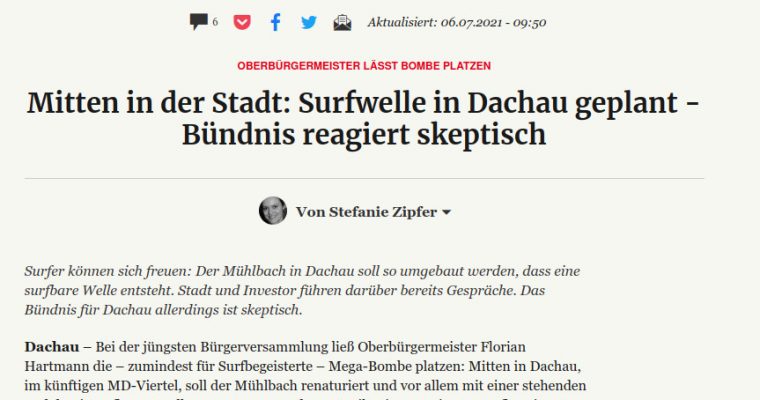 Merkur berichtet über Amperwelle